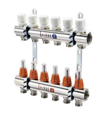 ANSAMBLU COLECTOR-DISTRIBUITOR CU DEBIMETRU 1XEK 8 CAI  500088MN