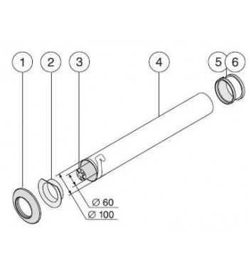 CAPAT TUBULATURA T3D -1M 3942