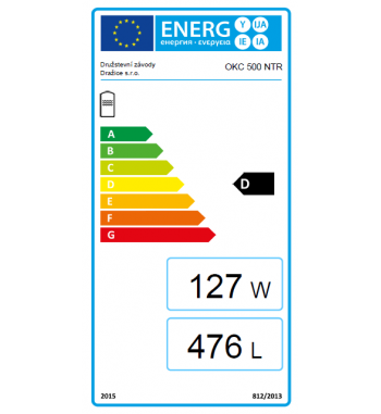 STANDING BOILER OKC 500 NTR/BP -cl. C 121370101