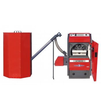 Cazan pe combustibil solid Atmos D14P - 4