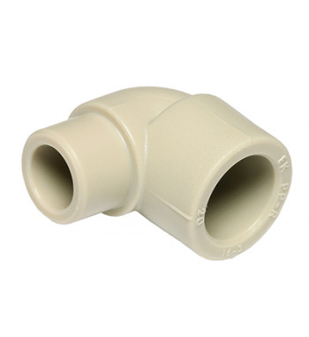 Elbow PPR Ekoplastik at 90 gray int.- ext. 25 Packaging: 1/20/200