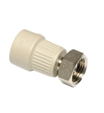 PPR Ekoplastik metal Dutch fitting grey int.- int. 20X1 SZM02032XX Packaging: 1/5/40