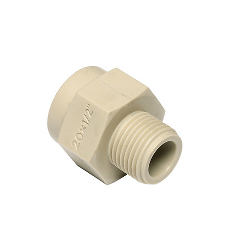 Racord PPR Ekoplastik gri int.- ext. uz temporar 32X1" SDG03232XX Ambalaj: 1/100
