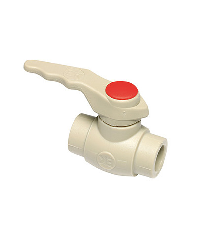 Robinet de trecere cu sfera PPR Ekoplastik gri 50 SVEK050XXX Ambalaj: 1/5