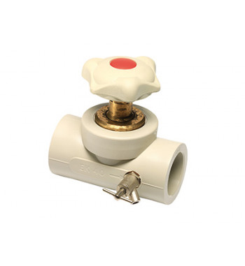 PPR Ekoplastik gray 40 left hand drain valve SVEV040LXX Packaging: 1/15