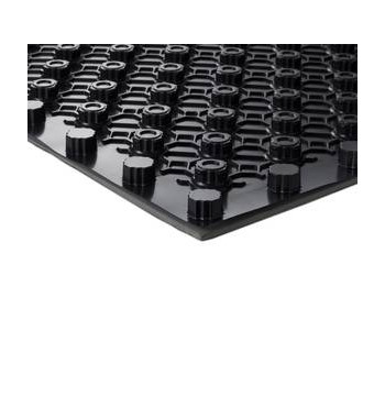 PLACA CU NUTURI PROTEJATA 1200X800X46  1BAX-14.4 MP  S4394  NEGRU