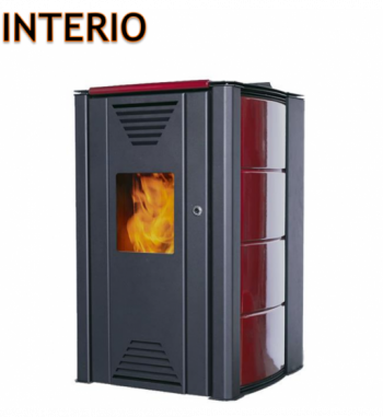 TERMOSEMINEU PE PELETI "INTERIO" 14 ROSIE 01014C TERMOSEMINEU PE PELETI "INTERIO" 14 ROSIE 01014C
