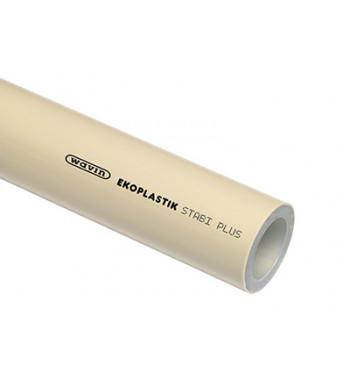 Teava PPR Ekoplastik gri cu insertie aluminiu STABI PLUS 63X4.4X4000 mm, PN20