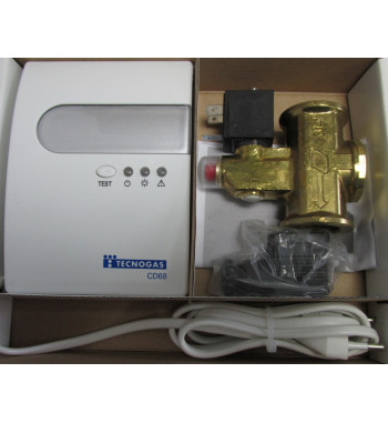 DETECTOR GAZ MADAS CH4 CD68 + E.V. 3/4"   R03KDE01 (cu fir)