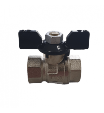 Robinet sferic Arco Nile/ VA25, cu fluture 1" int.- int.