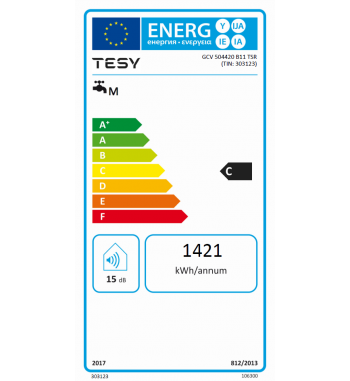 *FUGGOLEGES ELEKTROMOS KAZAN BILIGHT 50 TESY GCV 504420 B11 TSR cl-C  303123