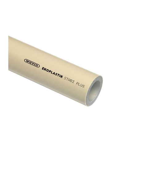 Teava PPR gri cu insertie aluminiu STABI PLUS 20X2.8X4000 mm, PN20 Teava PPR gri cu insertie aluminiu STABI PLUS 20X2.8X4000 mm, PN20