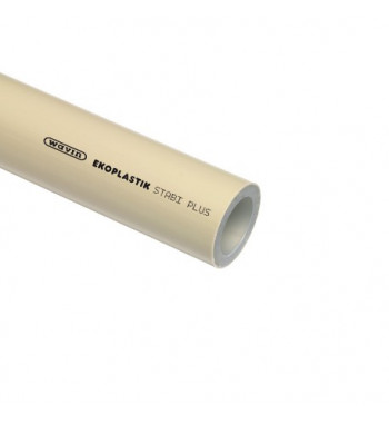 Teava PPR gri cu insertie aluminiu STABI PLUS 32X4.4X4000 mm, PN20