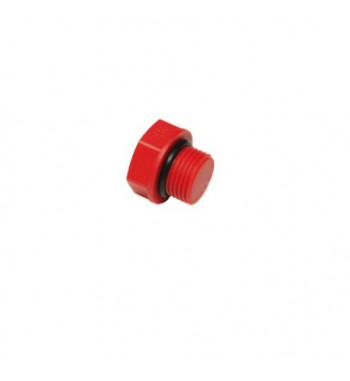 Dop plastic cu garnitura scurt 1/2"