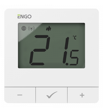 *TERMOSTAT DE CAMERA WIFI ZIGBEE 230V ALB E25-230W