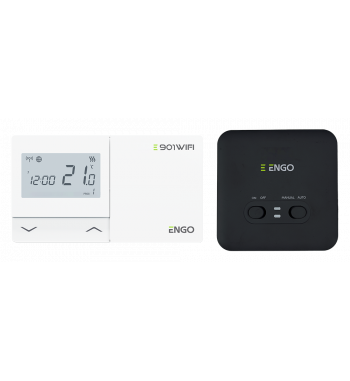 *TERMOSTAT DE CAMERA PRIN INTERNET WIFI  ALB E901-WIFI