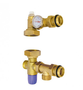 GRUP AMESTEC PT. 1'' COLLECTOR WITH 3-WAY VALVE WITHOUT PUMP GM1F-WP