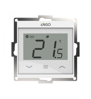 *WIFI INTERNETES SZOBATERMOSZTÁT 55X55-ÖS VÁZHOZ, FEHÉR E55-W