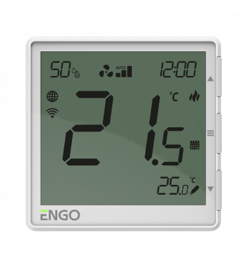 *TERMOSTAT VENTILOCONVECTOR WIFI 230V, ALB EFAN-230W