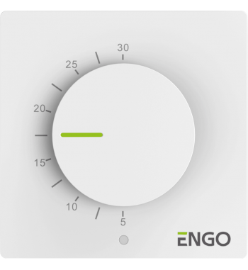 * EGYSZERŰ SZOBAI TERMOSZTÁT, VEZETÉKES, 230V, FEHÉR, ESIMPLE-230W