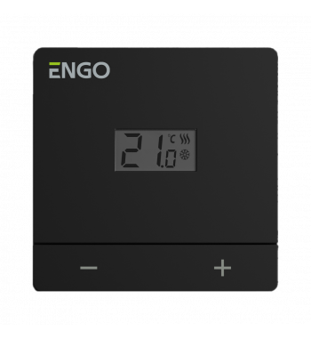 *TERMOSTAT DE CAMERA CU FIR, 230V, NEGRU, EASY-230B