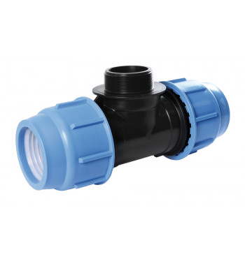 TEE WITH EXTERNAL THREAD 40X1 1/4 009004000EA