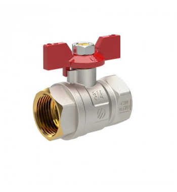 BALL VALVE SENA VA30 1/2 M-M BUTTERFLY NI FREE 753103