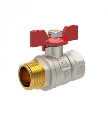 BALL VALVE SENA VA30 3/4 M-T BUTTERFLY NI FREE 753604