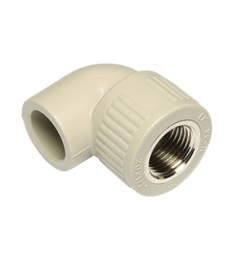 Cot racord PPR Ekoplastik gri int.- int. metalic 20X1/2" Ambalaj: 1/100