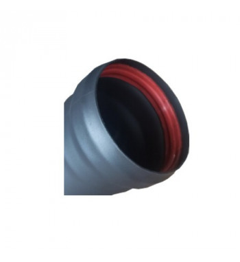 FLUE PIPE FOR PELLET BOILER 80/500 MM
