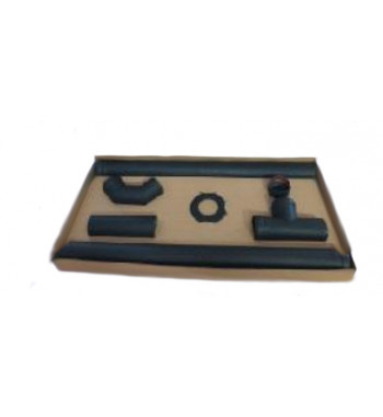 DN 80 FLUE GAS EXHAUST KIT FOR PELLET BOILERS