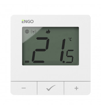 *TERMOSTAT DE CAMERA WIFI ZIGBEE/868MHZ, ALB E25-BATW