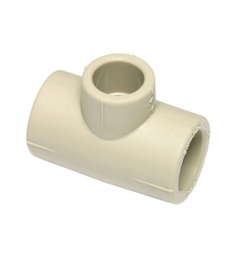 Szűkített T-idom PPR Ekoplastik szürke 32x25x25 STKR0322525 Csomagolás: 1/10/50 másolata