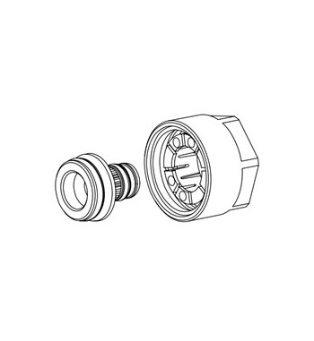 ILLESZKEDÉS SZORÍTÓGYŰRŰVEL. RAUTHERM S 17X2,0-G3/4 12506071002 Csomagolás: 1/10