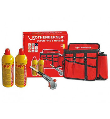 SUPERFIRE3 HOTBAG KÉSZLET, 2 MAPP GÁZPALACK + TÁSKA  1000000143