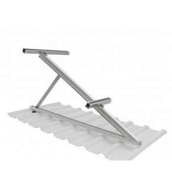 FIXED SUPPORT EXTENSION, SINGLE COLUMN, FLAT CONNECTION, 45° ANGLE  S7061