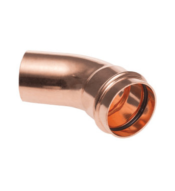 5040 COPPER ELBOW 45° F-M 35 B