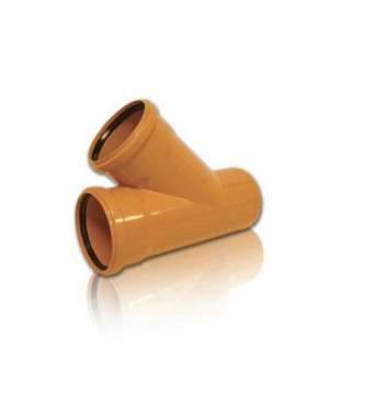 Ramificatie PVC-KG 160/125X45°