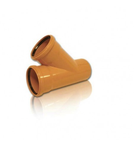 Ramificatie PVC-KG 125/110X45° BTH Ambalaj: 1/10