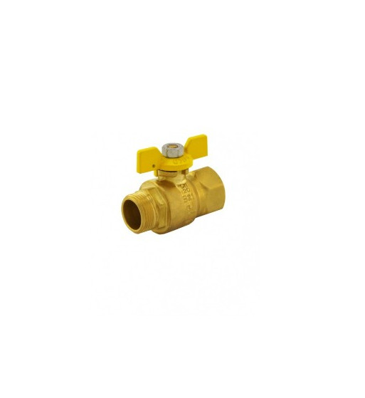 Robinet sferic Arco Mino pentru gaz cu fluture 3/4" int. -ext. Robinet sferic Arco Mino pentru gaz cu fluture 3/4" int. -ext.