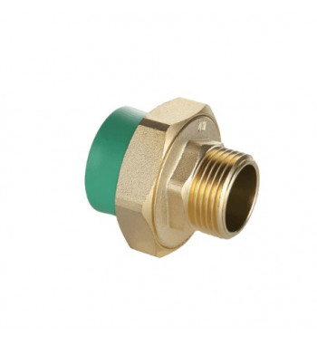 Racord olandez metalic PPR verde int.- ext. 25X3/4" Racord olandez metalic PPR verde int.- ext. 25X3/4"
