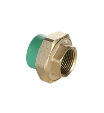 Racord olandez metalic PPR verde int.- int. 20X1/2"