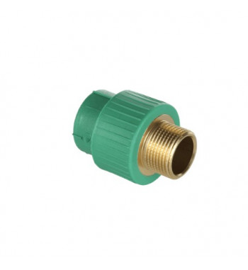 Racord metalic PPR verde int.- ext. 75X21/2"