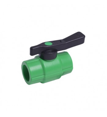 Robinet de trecere cu sfera PPR verde 20