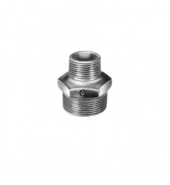 Niplu dublu cu reductie Berg Montana 1 1/2"X1 1/4" zincat Niplu dublu cu reductie Berg Montana 1 1/2"X1 1/4" zincat