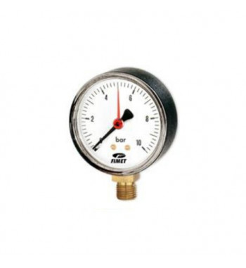 Manometru M1-ABS Watts, cadran Ø50, domeniu masura 0-10 bari, racord radial 1/4"