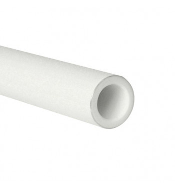 Teava PPR Sanica alb cu insertie aluminiu PN25, 32X5.4X4000 mm