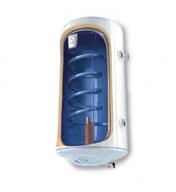 Boiler mixt vertical BiLight 100 l. 1 serpentina, de perete