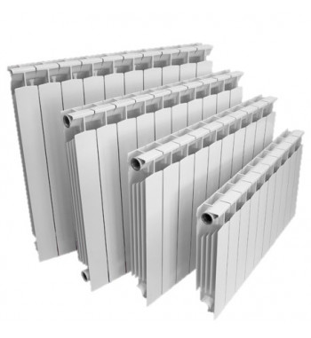 Radiator aluminiu Lipovica Solar 350/80 cu 8 elementi