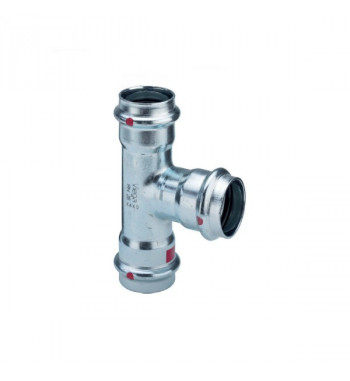 Teu redus otel zincat 18X22X18 Viega Prestabo